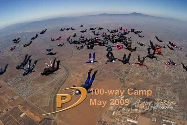 Big Way Skydiving Formation Break Off, Harry Parker Photography