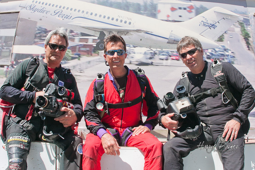 Terry Weatherford, Harry Parker, Craig O'Brien PRO Skydiving Photographers